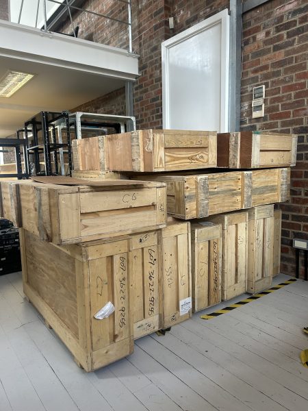 Wooden Shipping Crates x12