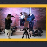 Lucky Iris Film a Music Video in The Hub!