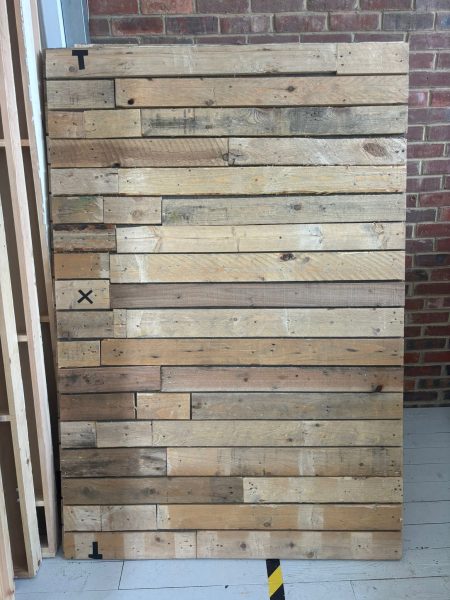 Large Plywood Boards with Wooden Cladding