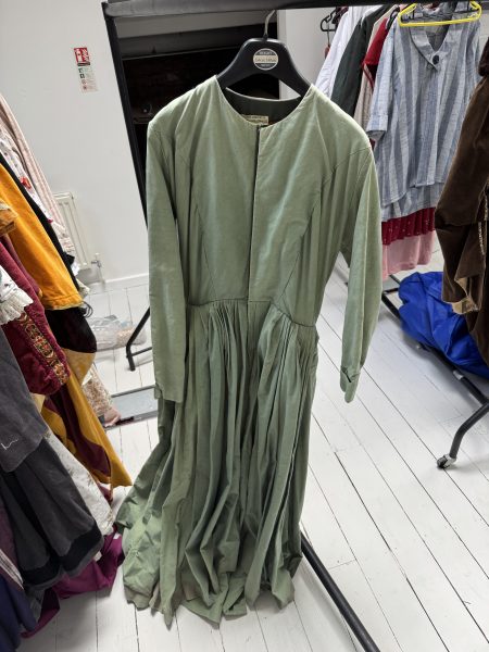 Green costume dress