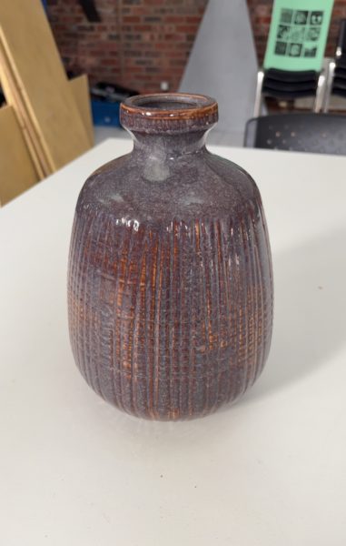 Purple vase