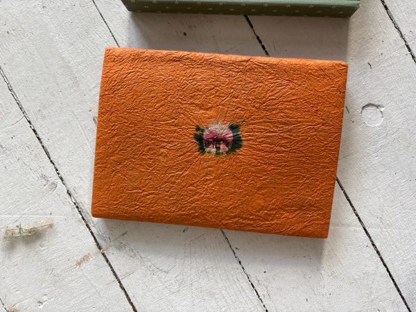 Orange notebook